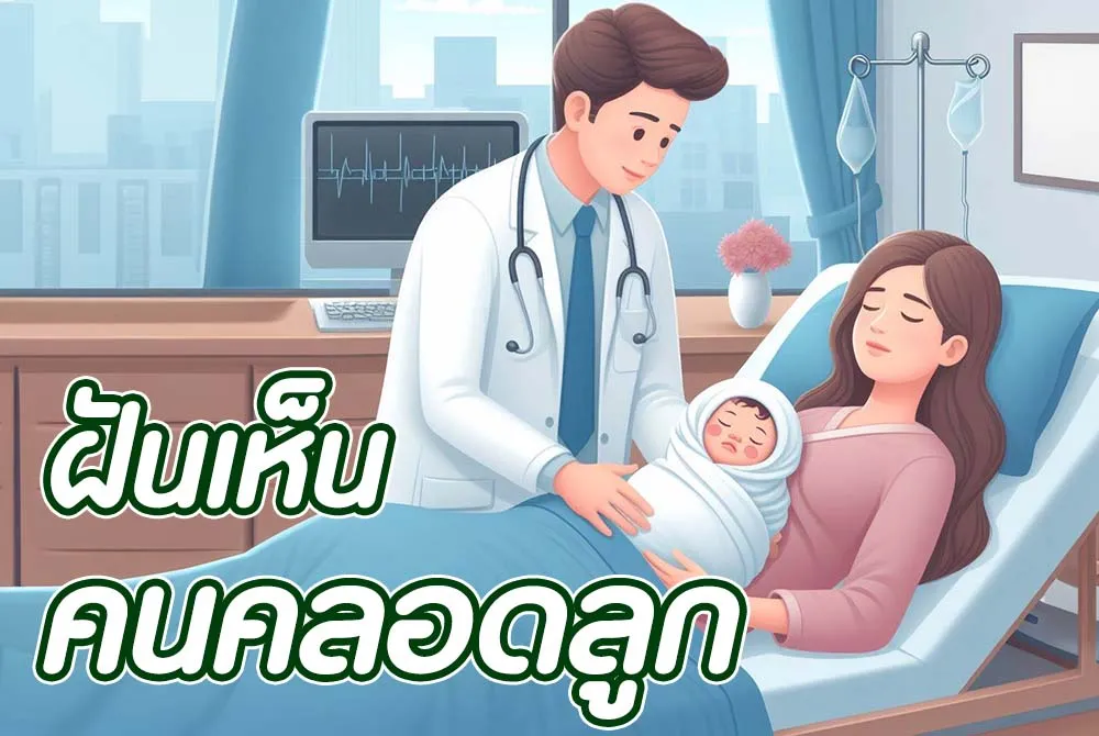 ฝันเห็นคนคลอดลูก