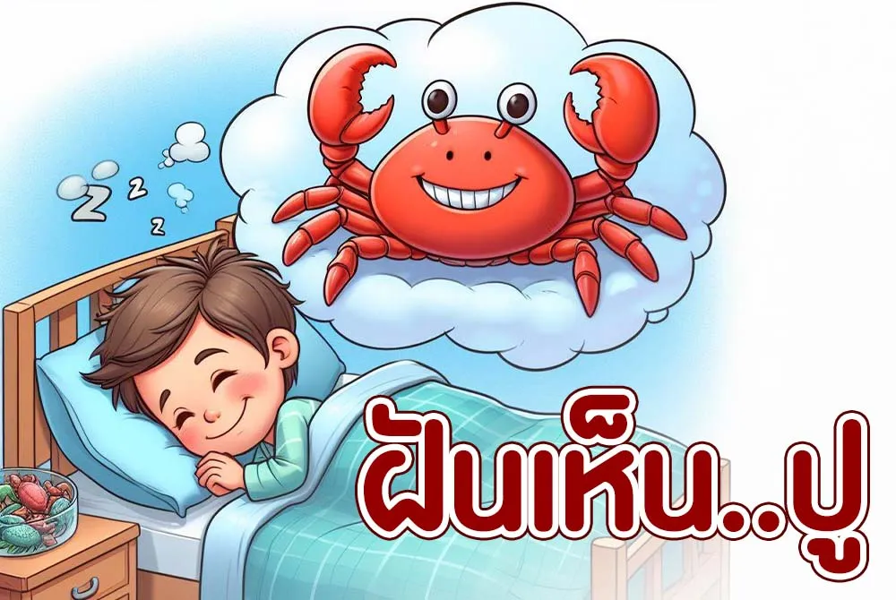 ฝันเห็นปู